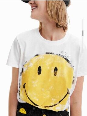 Desigual Smiley T-Shirt
